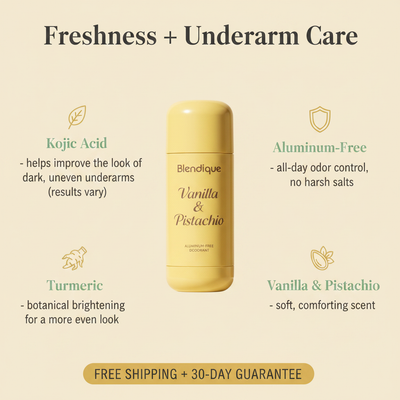 Brightening Kojic Acid, Turmeric Deodorant